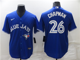 Toronto Blue Jays #26 Matt Chapman Blue Cool Base Jersey