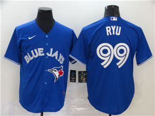 Toronto Blue Jays #99 Hyun-jin Ryu Blue 2020 Cool Base Jersey