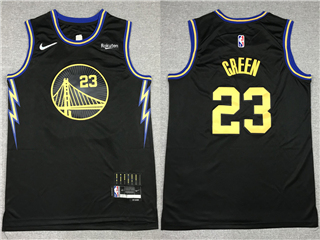 Golden State Warriors #23 Draymond Green 2021-22 Black City Edition Swingman Jersey