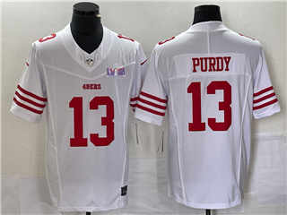 San Francisco 49ers #13 Brock Purdy White Super Bowl LVIII F.U.S.E. Limited Jersey