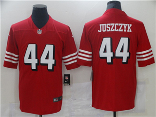 San Francisco 49ers #44 Kyle Juszczyk Red Alternate Vapor Limited Jersey