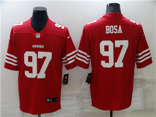 San Francisco 49ers #97 Nick Bosa 2022 Red Vapor Limited Jersey