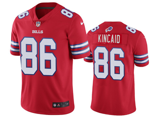 Buffalo Bills #86 Dalton Kincaid Alternate Red Vapor Limited Jersey