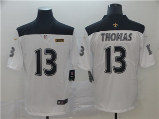 New Orleans Saints #13 Michael Thomas White City Edition Limited Jersey