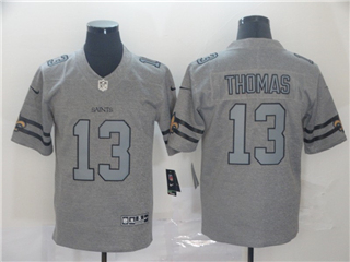 New Orleans Saints #13 Michael Thomas 2019 Gray Gridiron Gray Limited Jersey