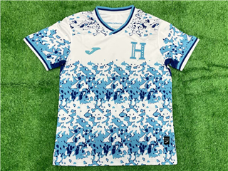 Honduras 2023 Third White/Blue Soccer Jersey