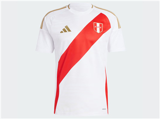 Peru 2024 Home White Soccer Team Jersey