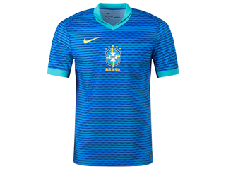 Brazil 2024 Away Blue Soccer Jersey